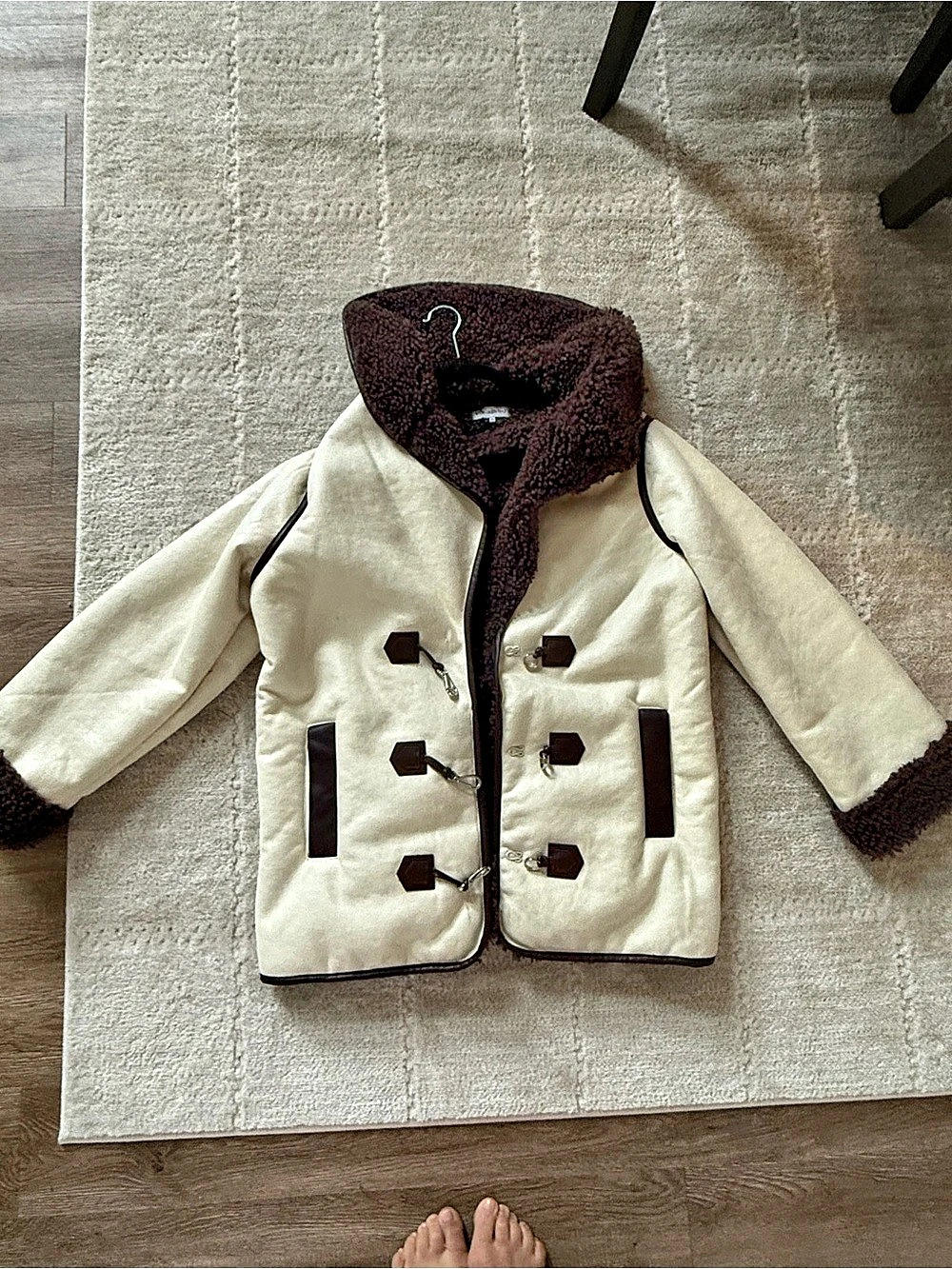 WeWoreWhat Viral Teddy Jacket Like New